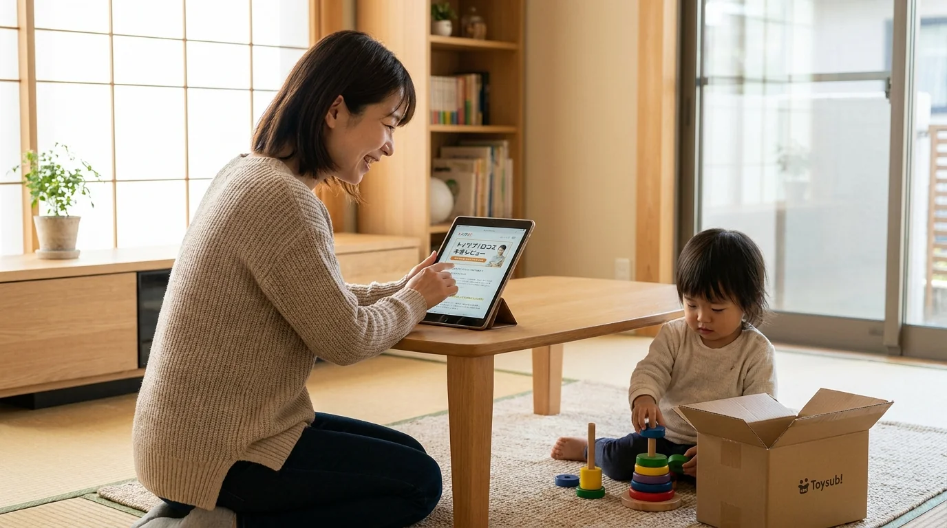 【結論】トイサブの口コミ・評判は良い?利用者の本音レビューを先に紹介
