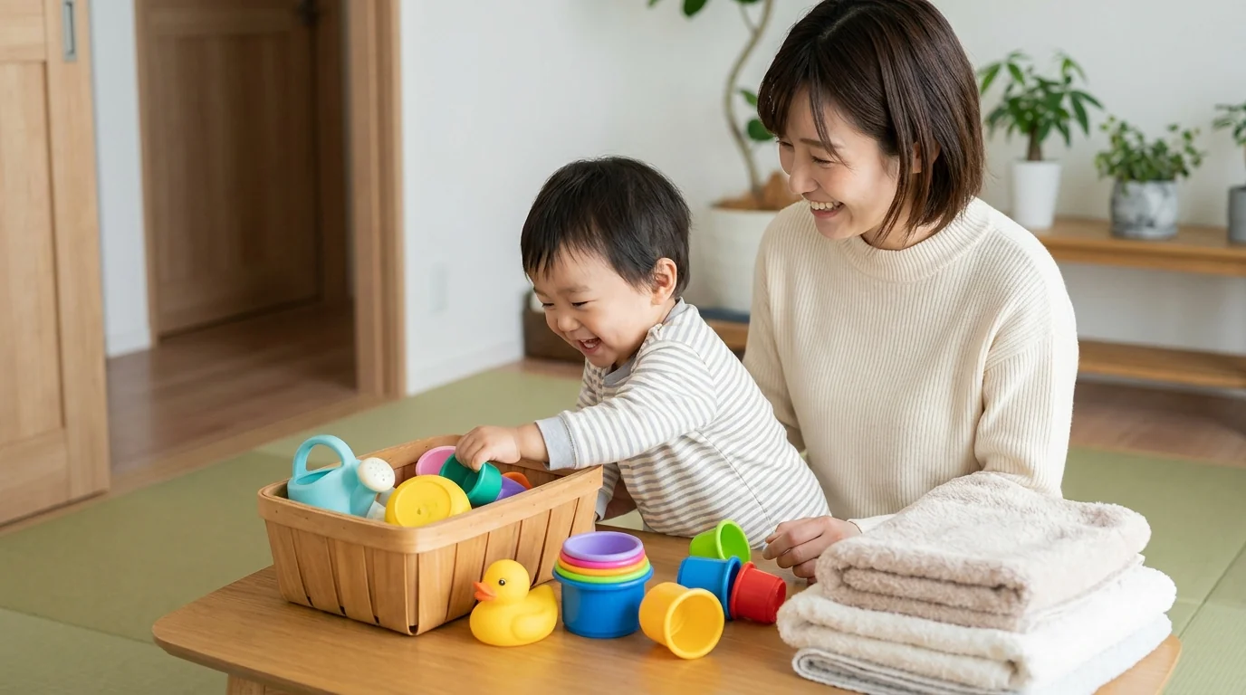 お風呂嫌いを克服しバスタイムが楽しくなる