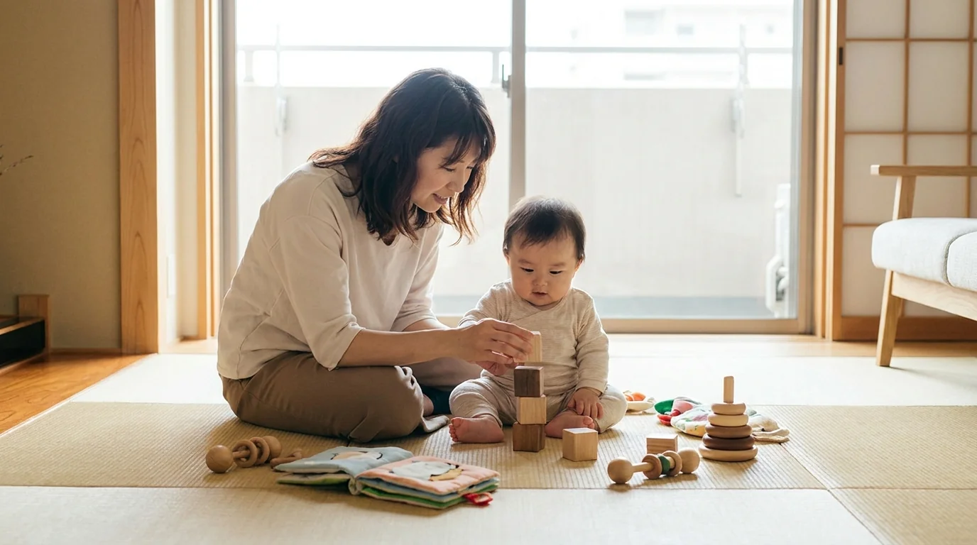 月齢ごとの発達の目安と遊びの変化