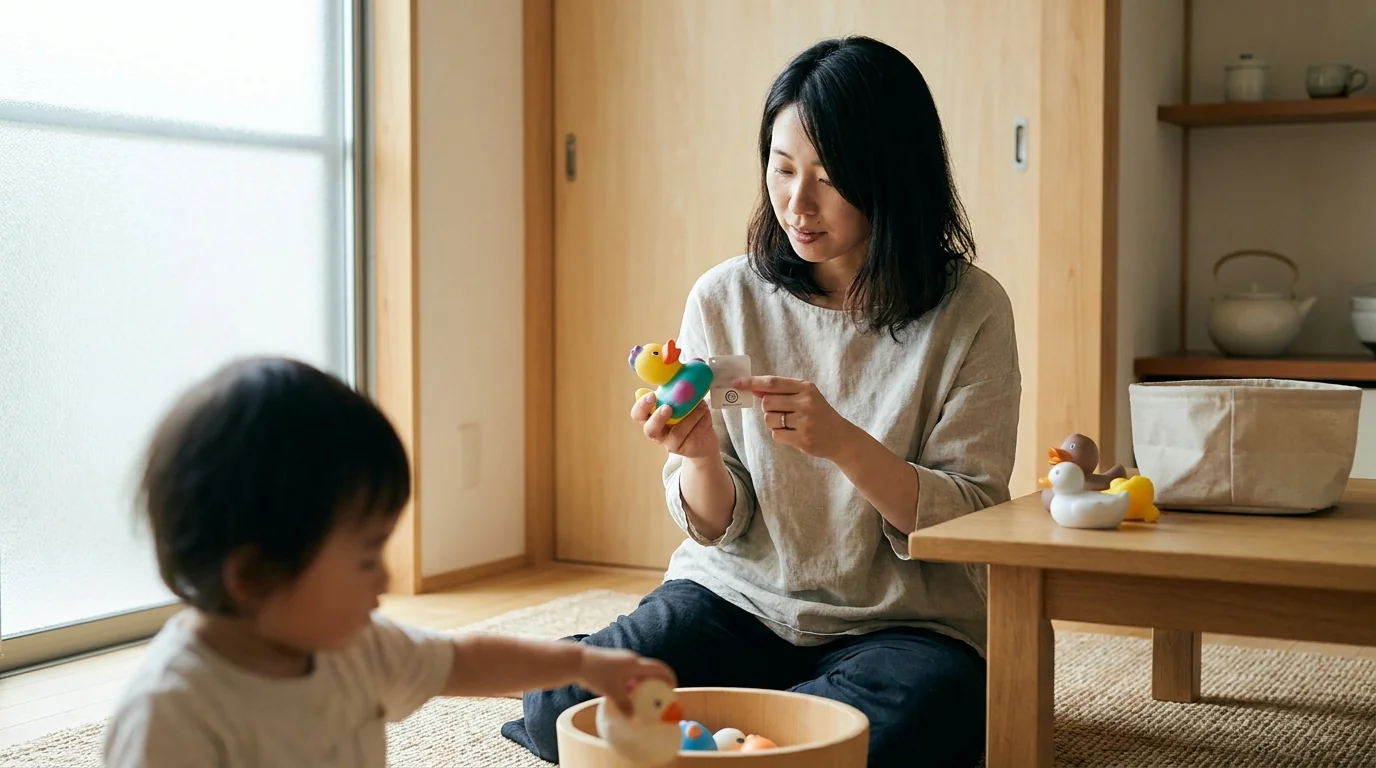 対象年齢と安全性(STマーク)を確認する