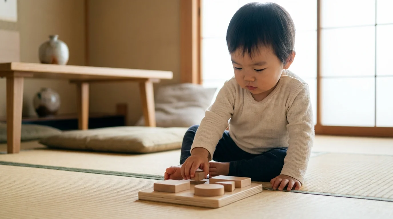 はめ込みパズル・型はめ: 形の認識 / 集中力