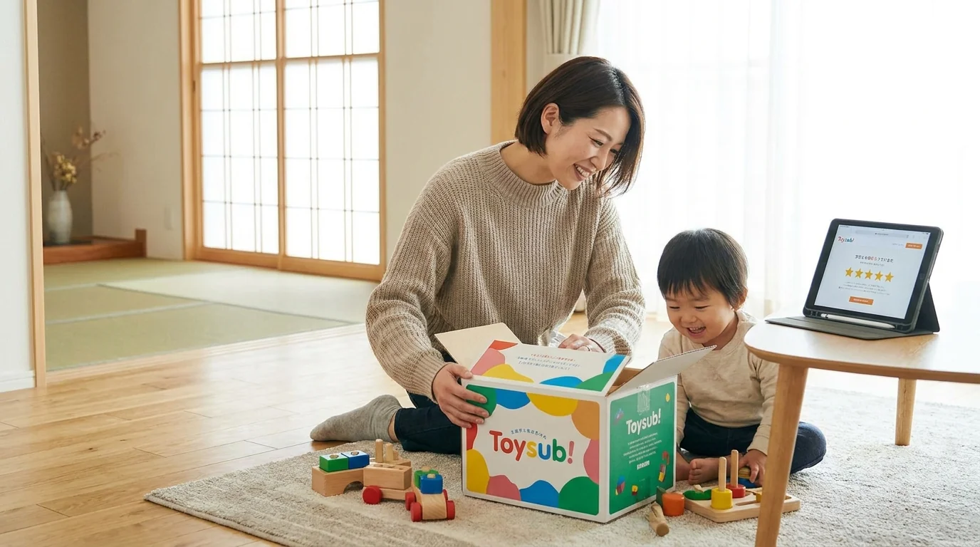 トイサブの良い口コミ・評判|高評価ポイントまとめ
