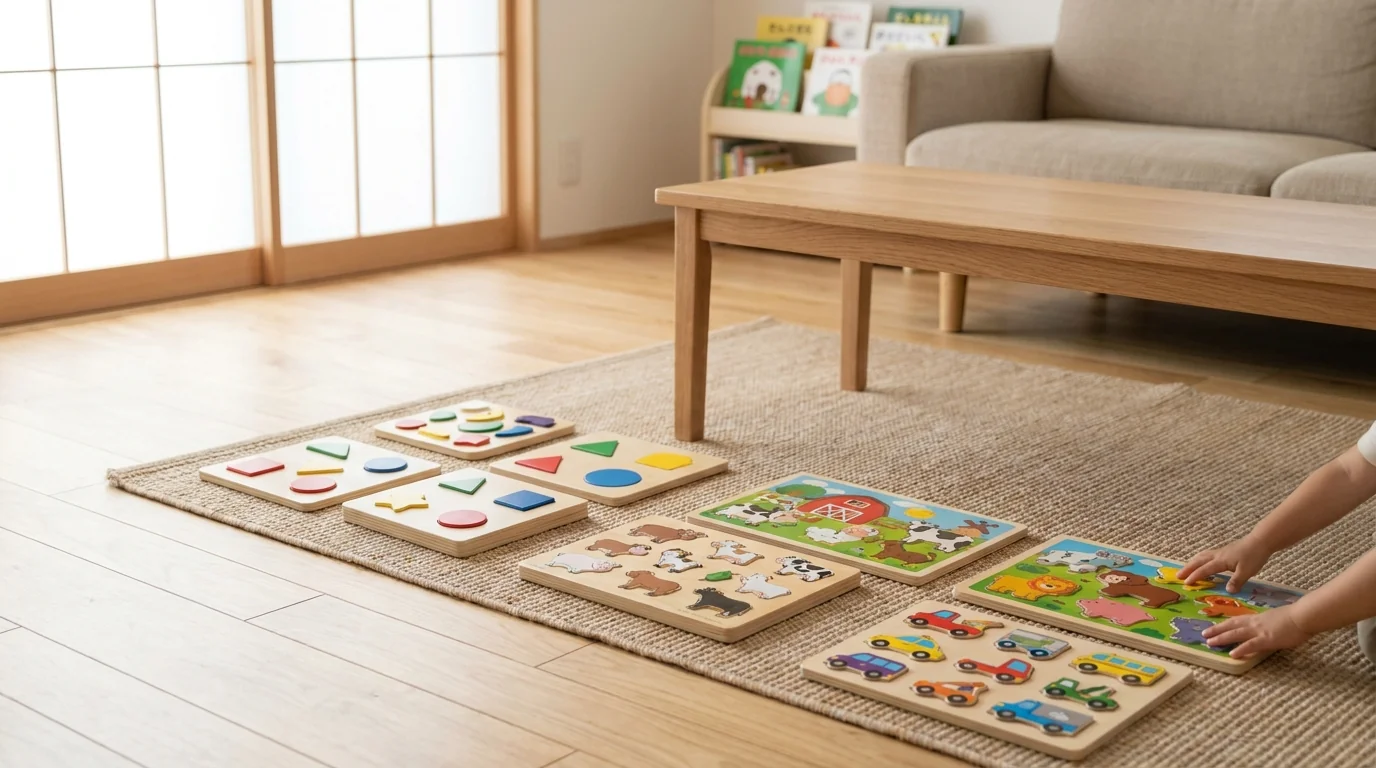 2歳におすすめのパズル厳選【レベル別】