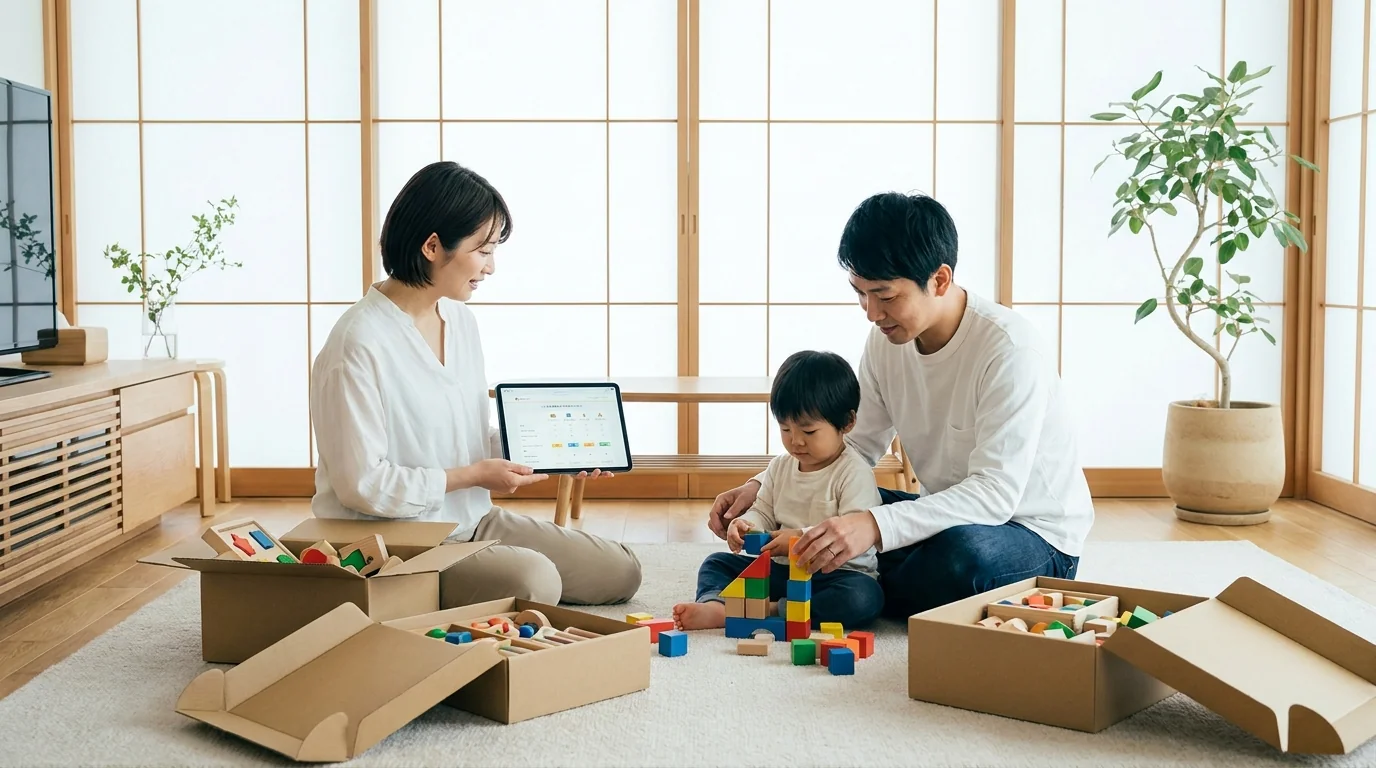 目的・タイプ別おすすめのおもちゃサブスク