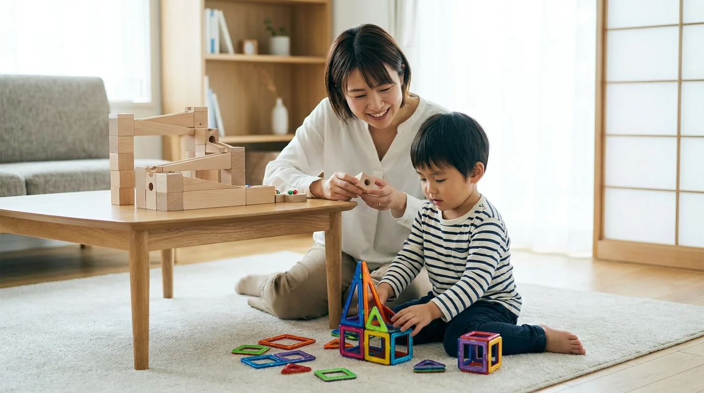 3歳以上に届いたおもちゃの例: キュボロ / マグフォーマー