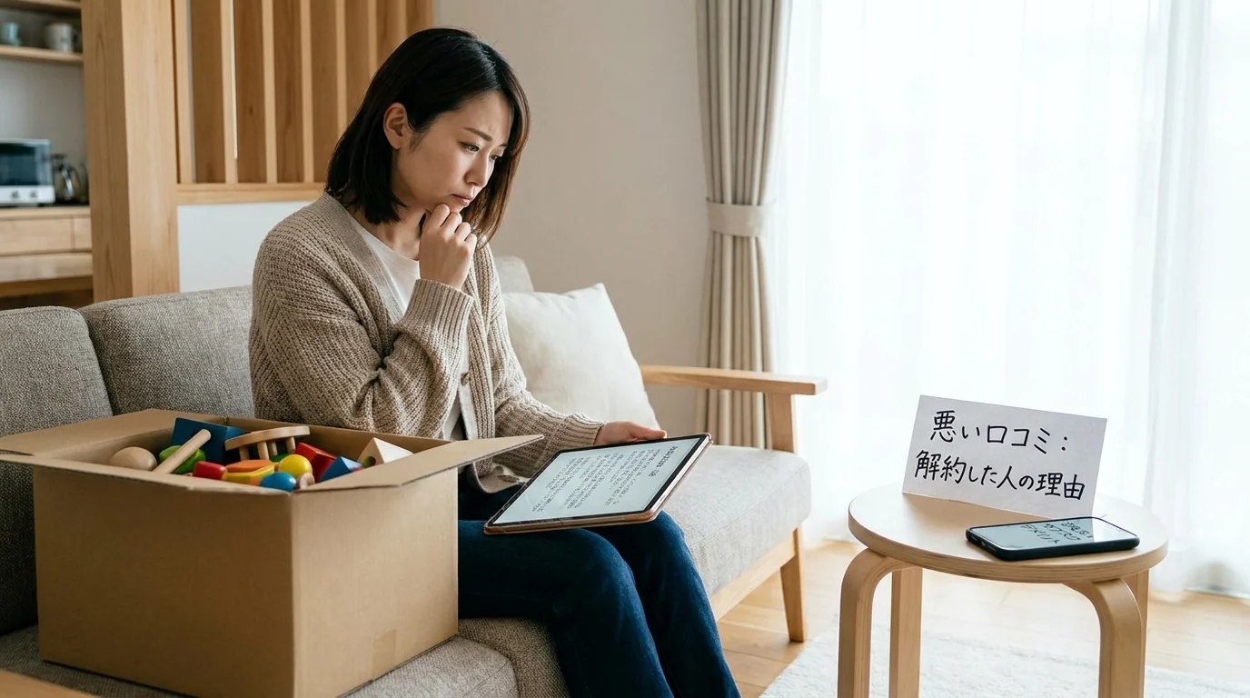 悪い口コミ:解約した人の理由
