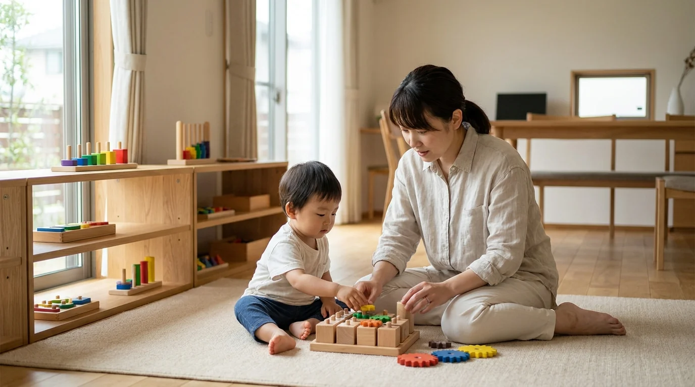 続ける価値がある家庭の特徴: 年齢に合う / 知育重視
