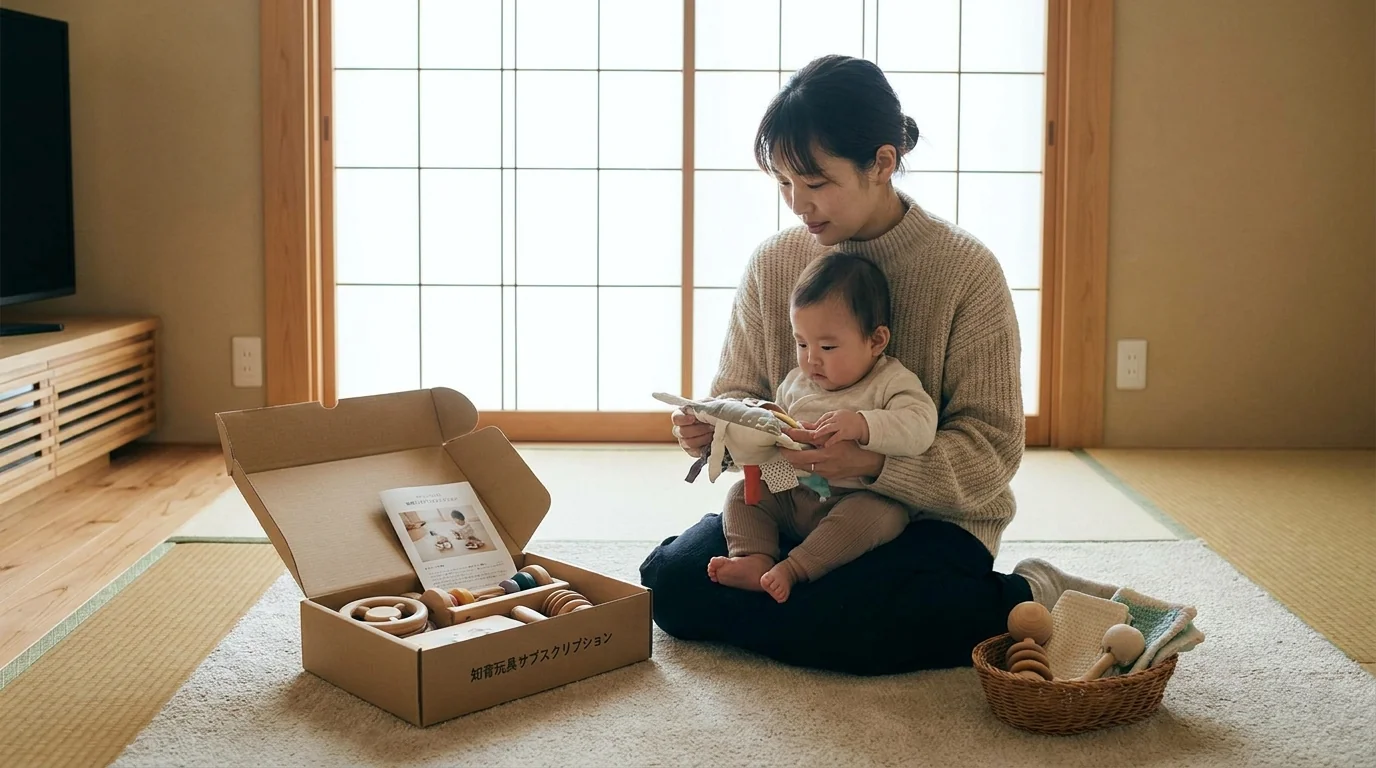 知育玩具のサブスクと手作りという選択肢