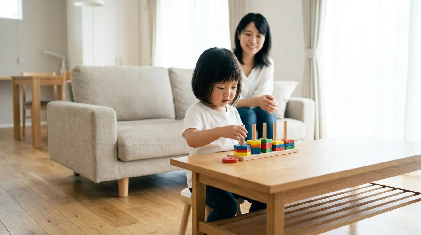 モンテッソーリ教育で注目される3歳のおもちゃ