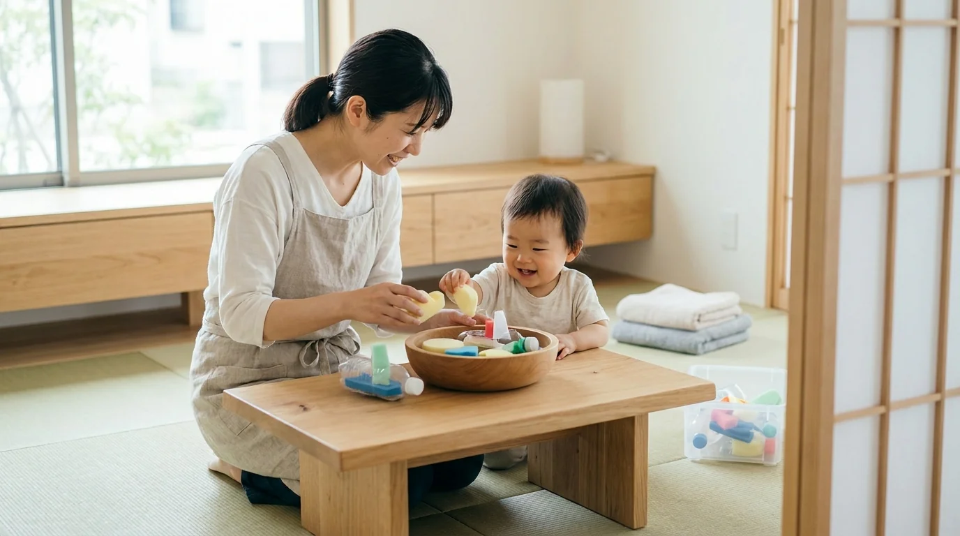 手作りでも楽しめる1歳のお風呂おもちゃ