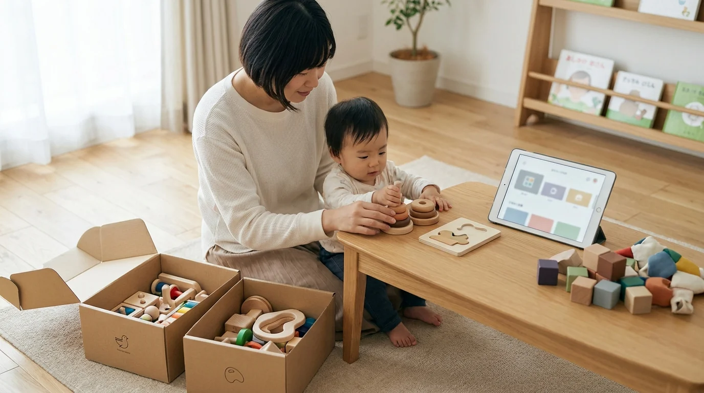 Cha Cha Chaやトイサブなど主要サービスの特徴: 料金 / 取扱玩具