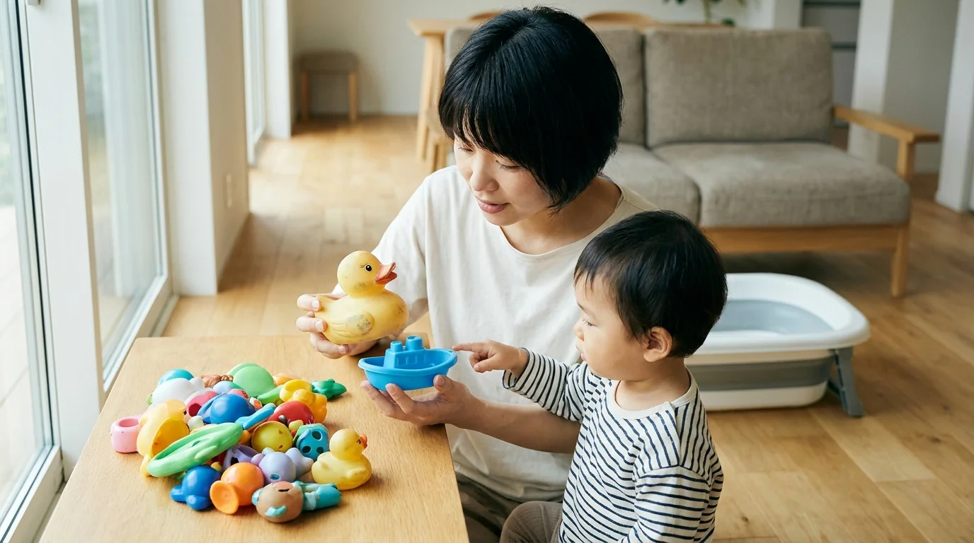 お風呂おもちゃの寿命と買い替え時期は？